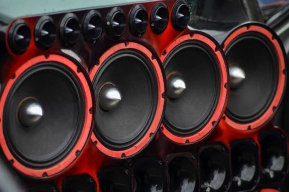 Red Car Speaker — Oklahoma City, OK — Falcon Electronics, Inc.