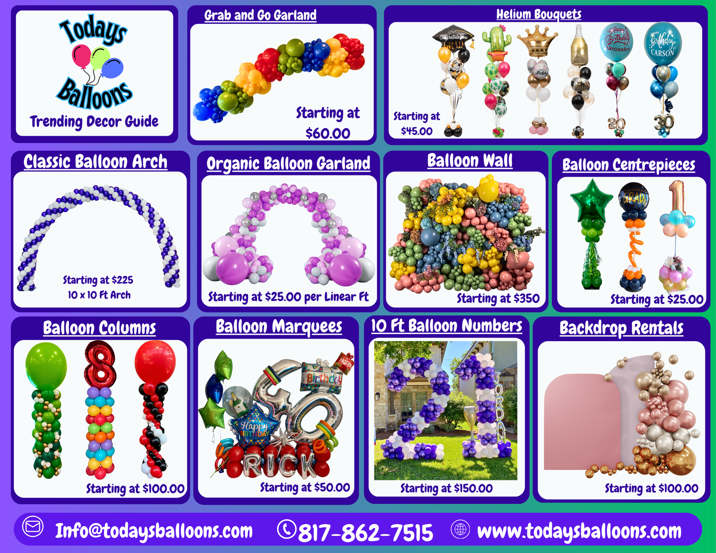 A balloon trends 2024 pricing guide for today 's balloons