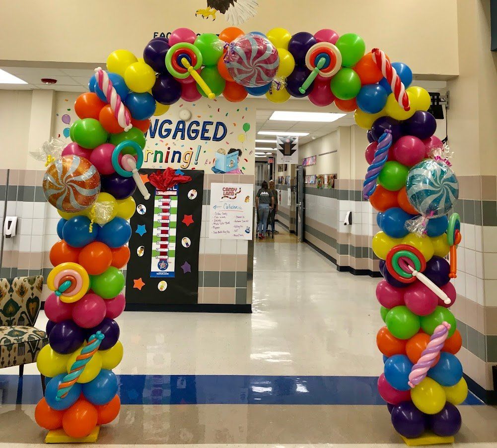 A hallway with a sign that says engaged things