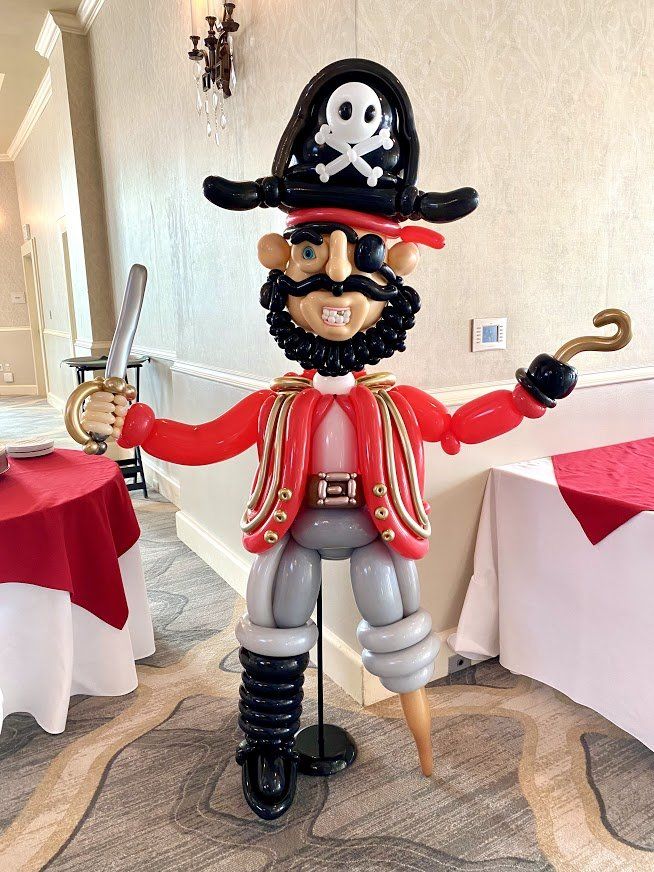 Pirate Balloon Sculpture