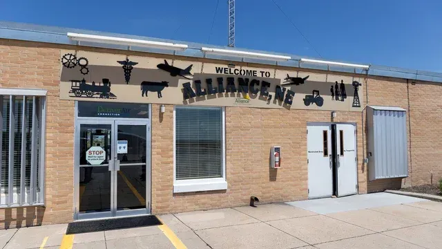 Exterior of building, 