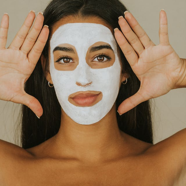 A Woman with A White Mask on Her Face — Rejuved in Bateau Bay, NSW