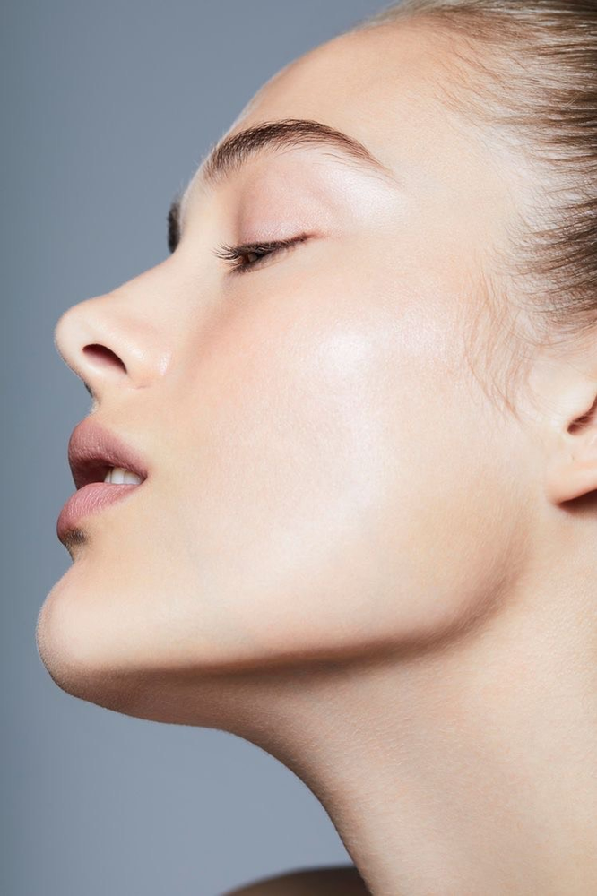 A Close up Of a Woman 's Face with Her Eyes Closed — Rejuved in Bateau Bay, NSW