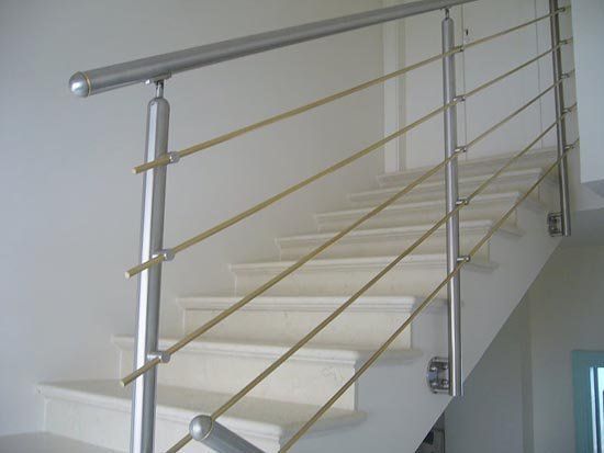 Ringhiera in alluminio