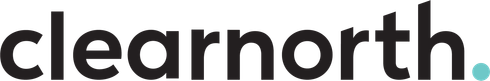 The word clearnorth is written in black letters on a white background.