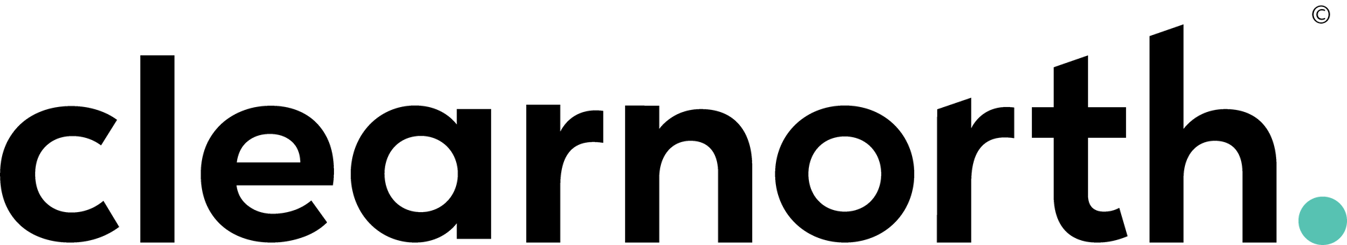 A close up of the clearnorth logo on a white background.