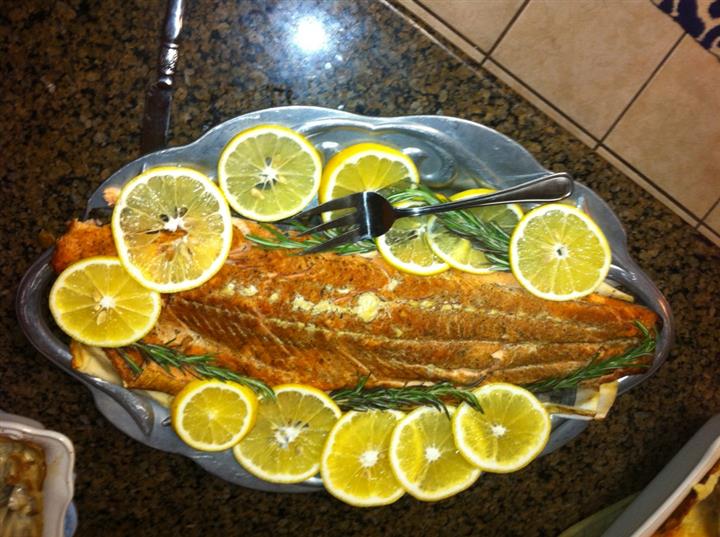 Fish With Lemon — Leesburg, FL — Bubba’s Crab & Seafood