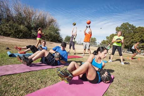 Group Training — Fitness Trainer in Brisbane, QLD