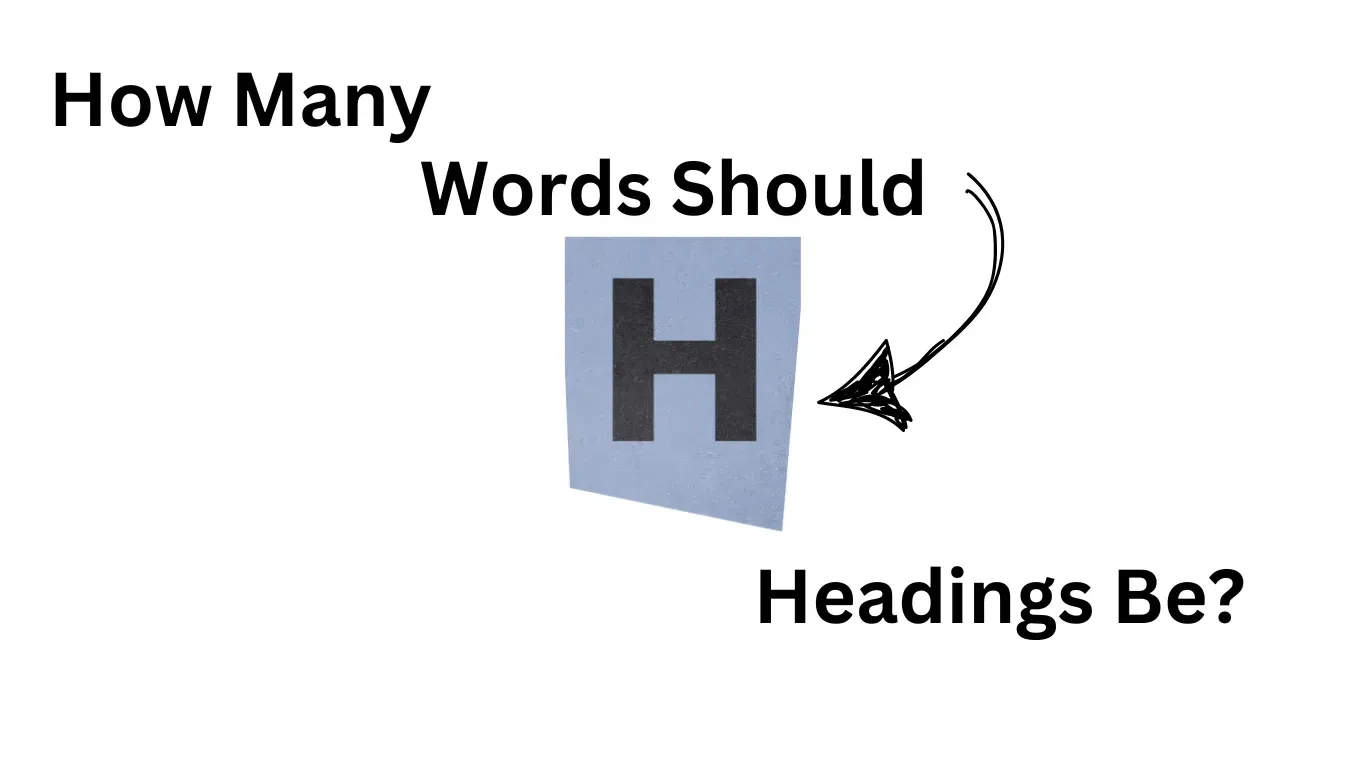 how many words should h headings be | alterior digital