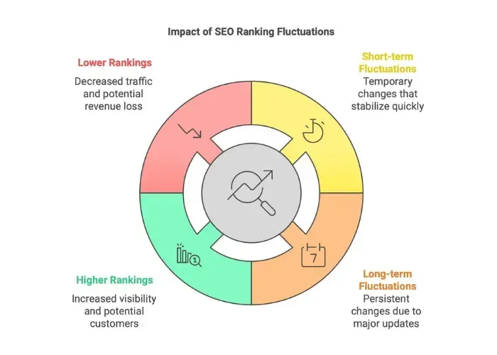 seo ranking fluctuations