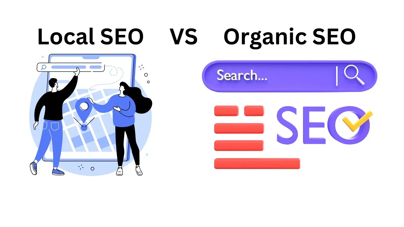 what is the difference between local and organic seo - alterior digital