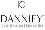 DAXXIFY logo: Text and geometric design,
