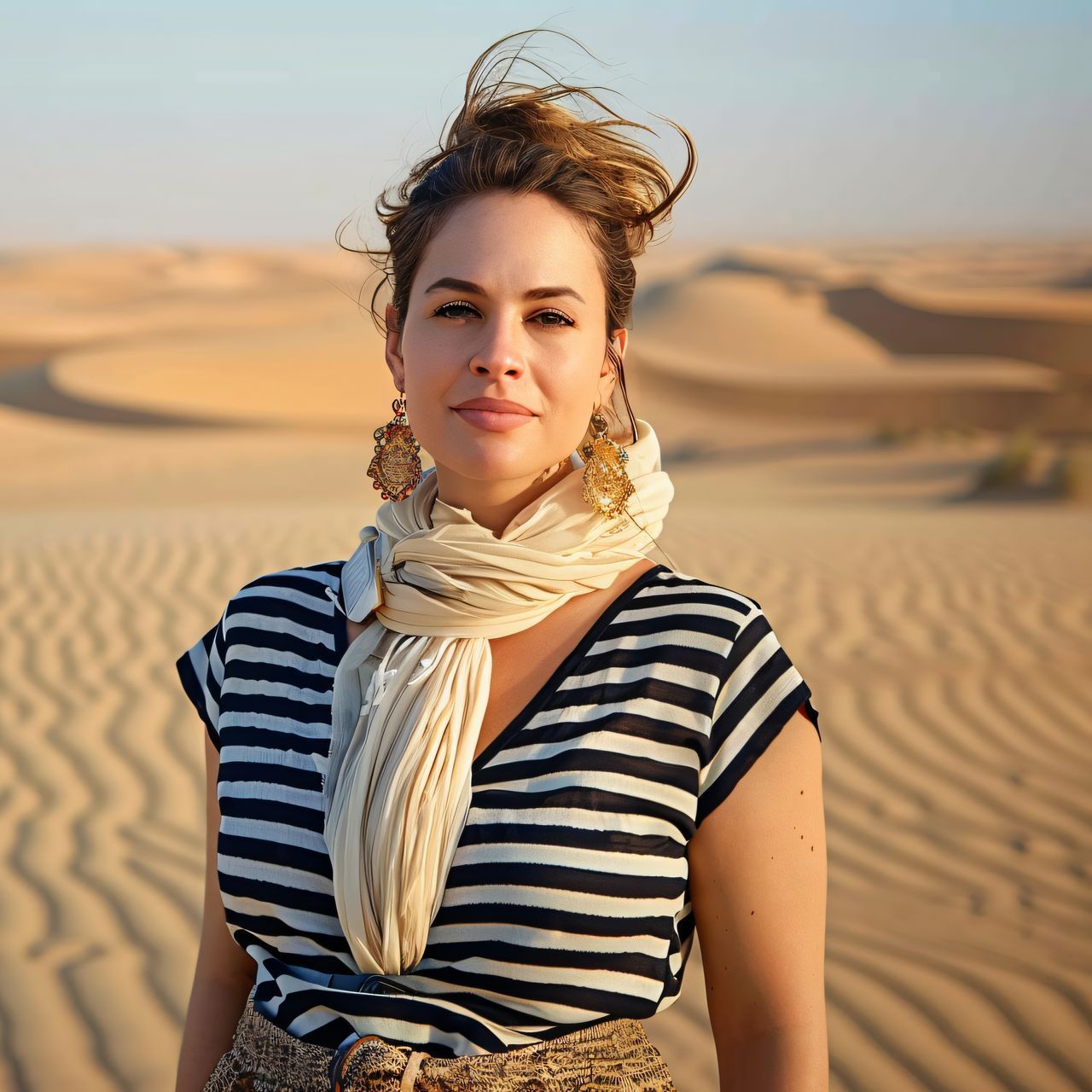 A woman and a young woman are smiling for the camera.