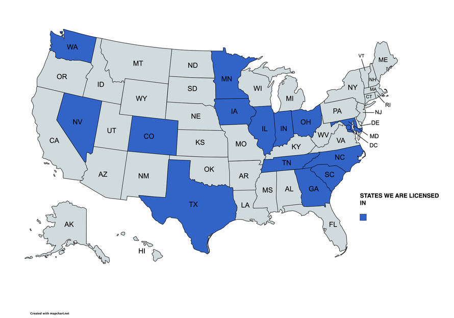 States Selem Insurance Services, LLC are licensed in