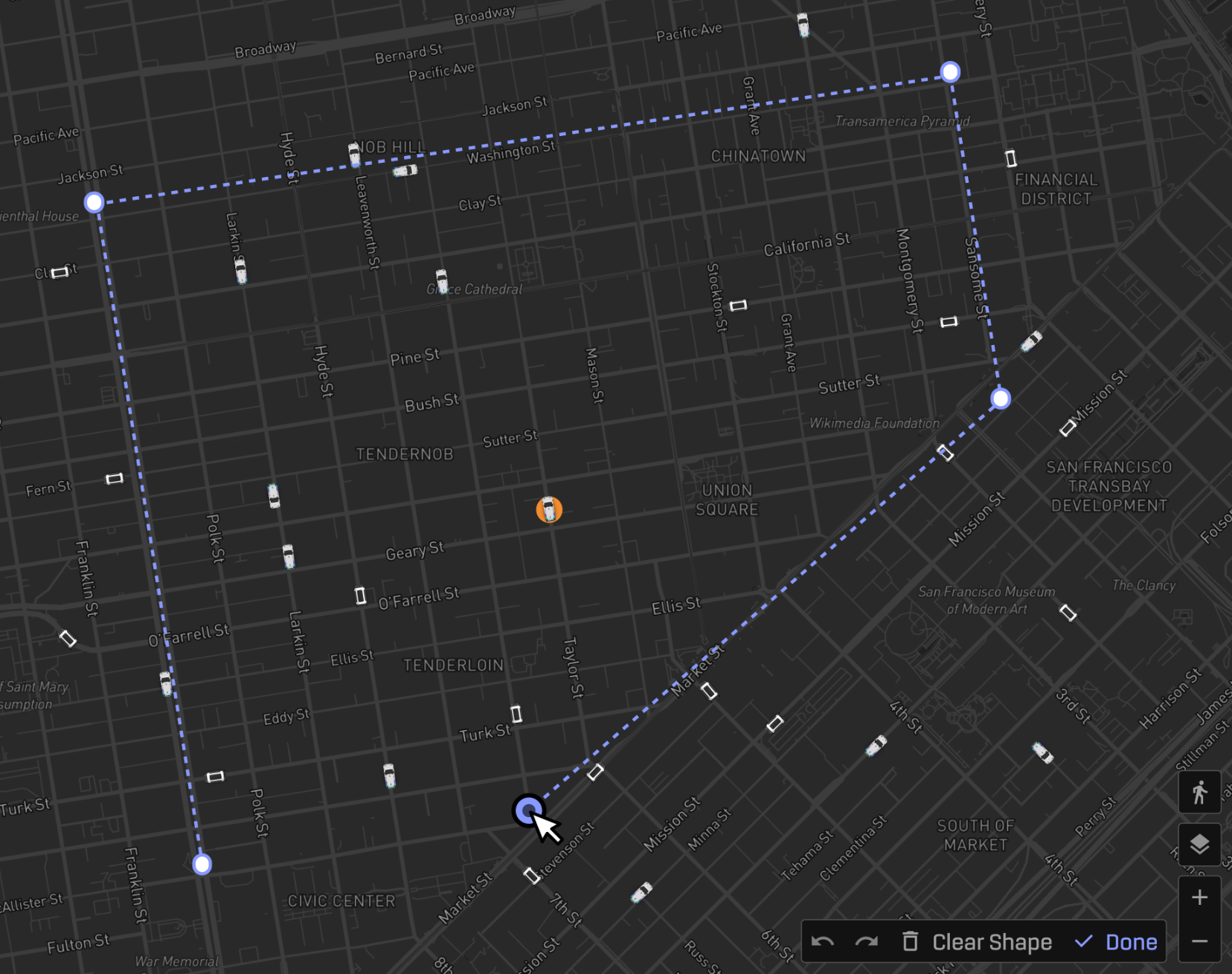 MissionDash map tools — Mission Control operators creating ZigAlerts