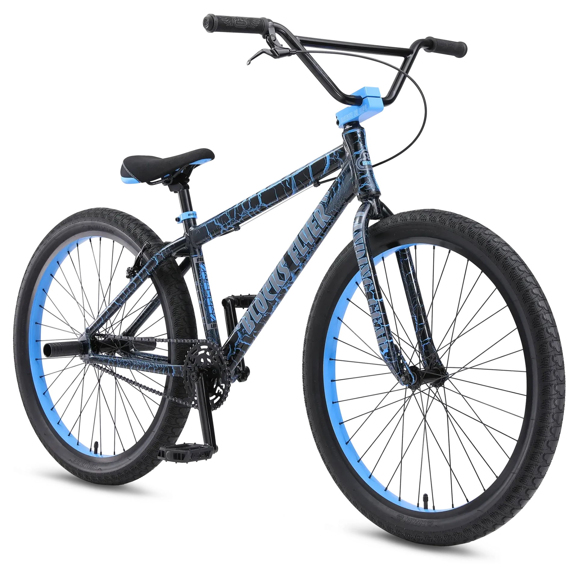Blocks Flyer 26 Inch Blue Crackle — Lynnwood, WA — Harvy's Bike Shop