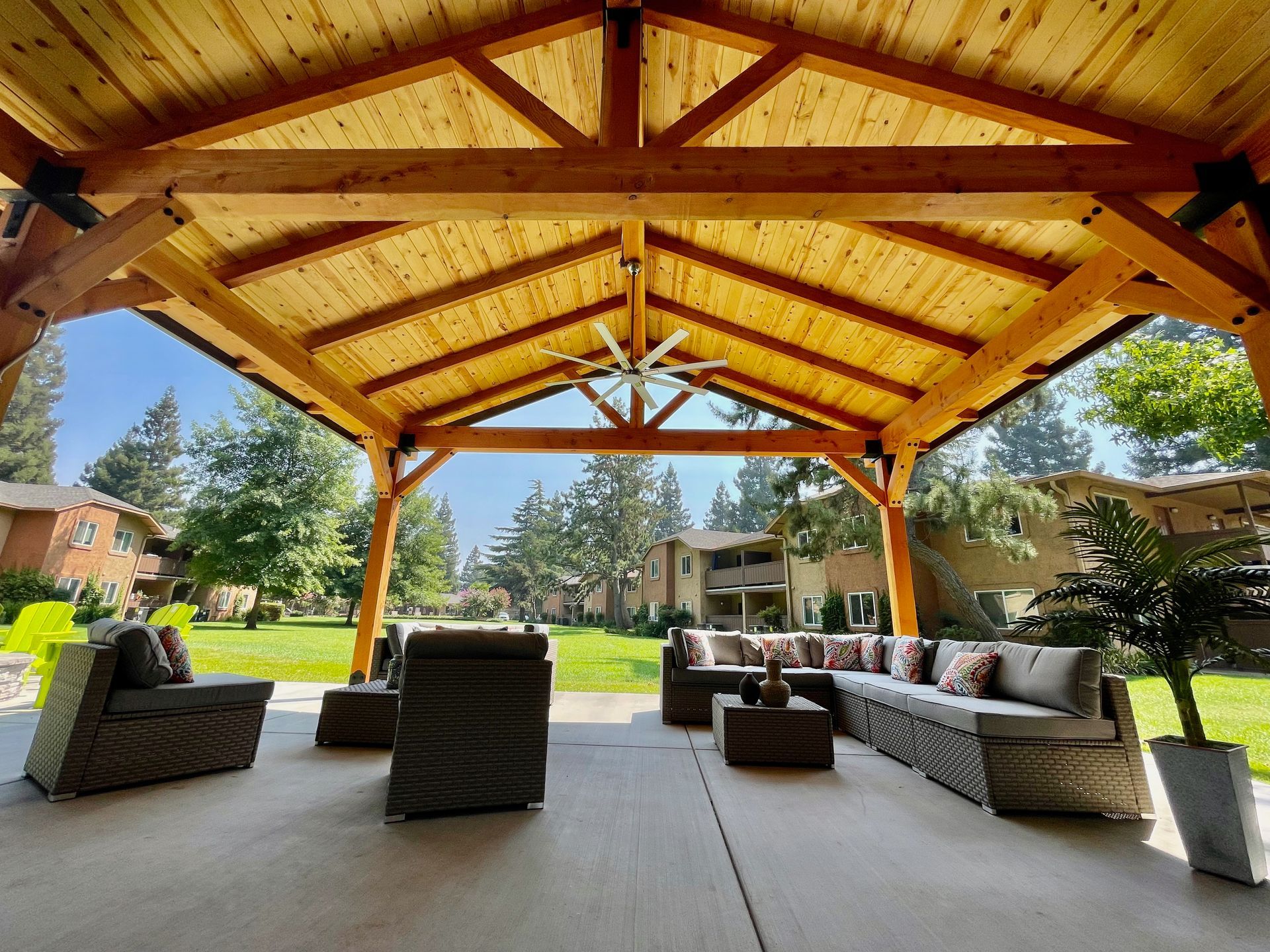 Pine Tree Outdoor Lounge