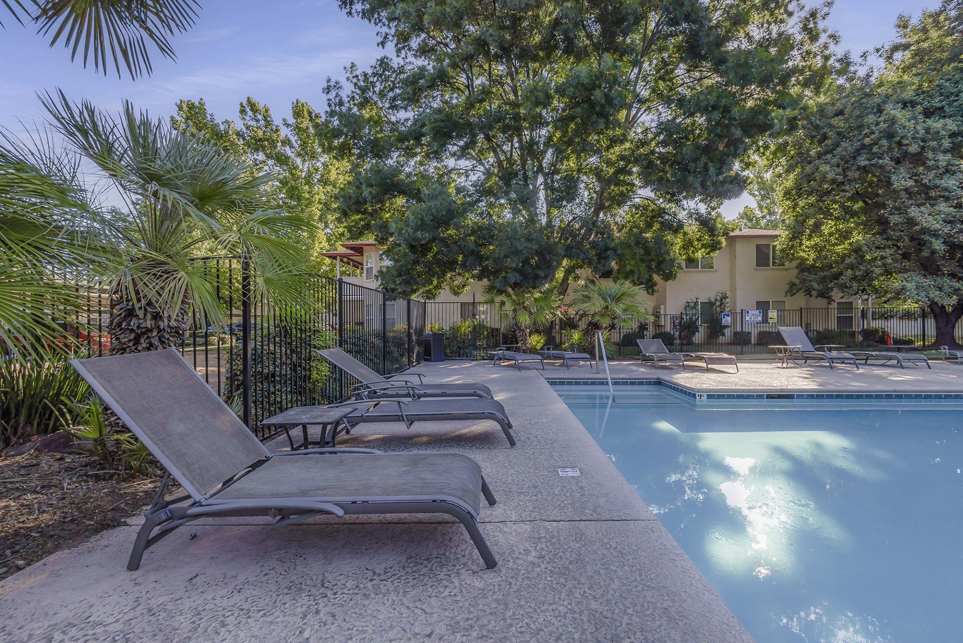 Mission Ranch Model Apartments - Pool Angle 2