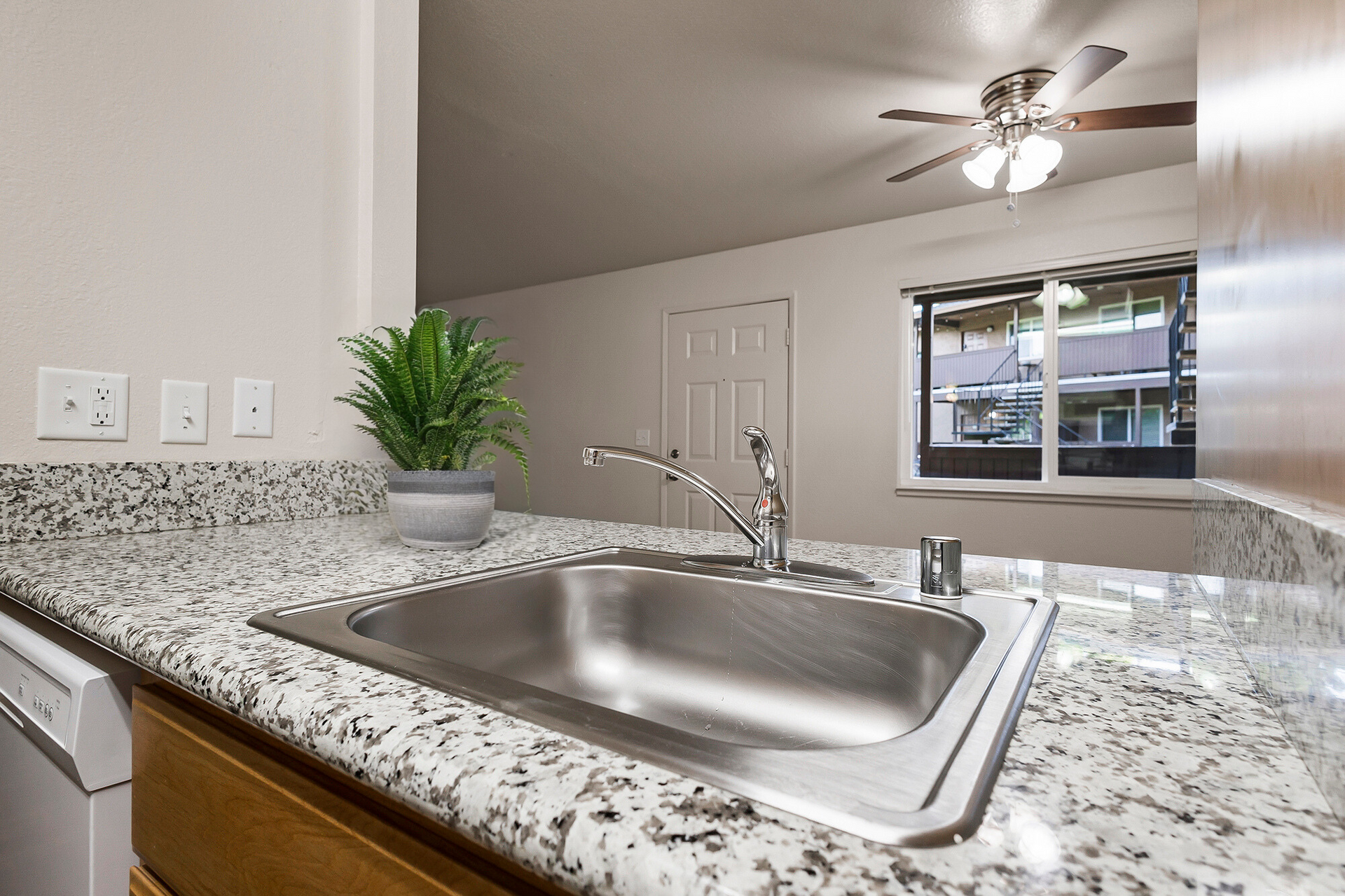 Pine Tree Apartments Kitchen Sink