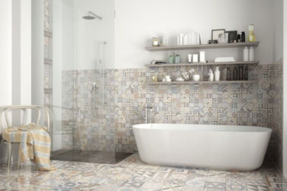 Feature Tiles Bathroom