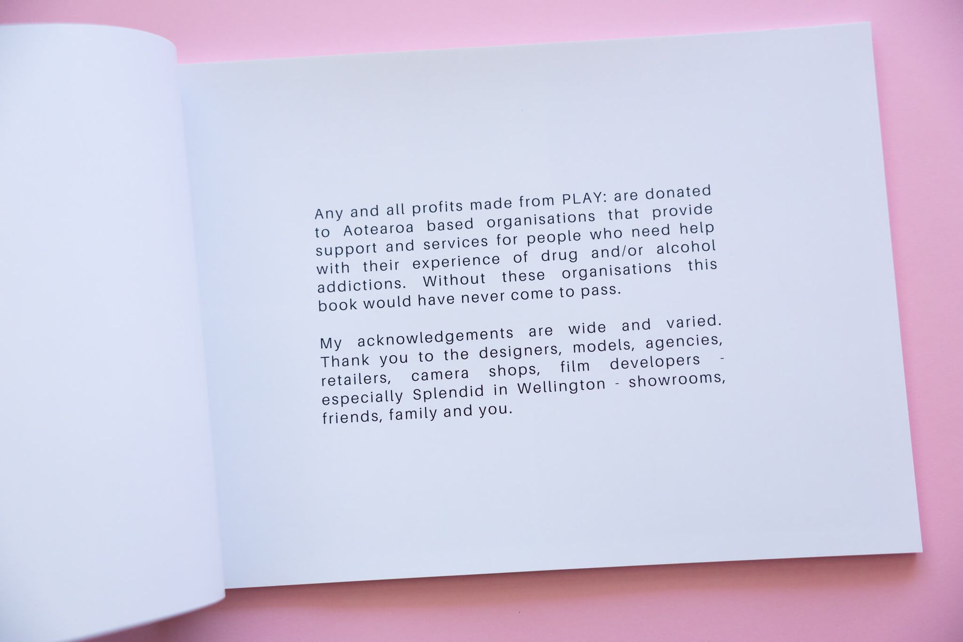 PLAY - Photography Book by Marlborough Lights - David James