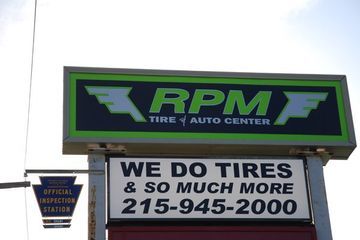 RPM Tire & Auto Center Sign Board — Fairless Hills, PA — RPM Tire & Auto Center