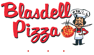 Blasdell Pizza Logo