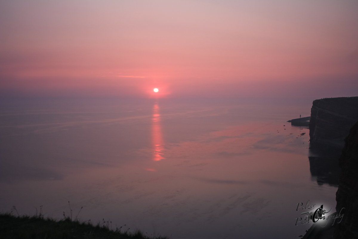 Helgoland Sonnenuntergang