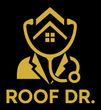 The logo for Roof DR. shows a doctor with a stethoscope around his neck.