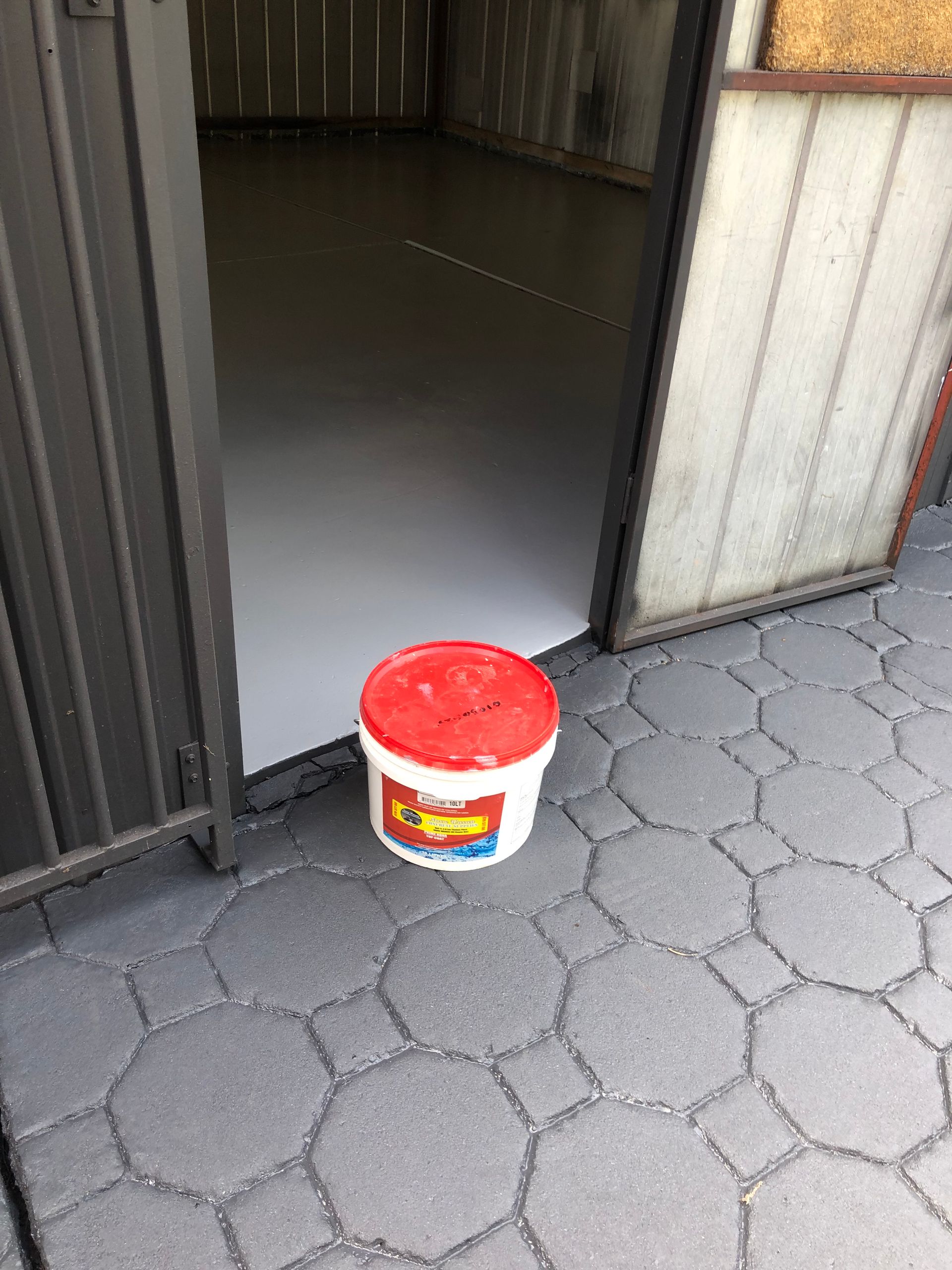Two-tone concrete restoration in Keilor Downs featuring Prime Exposure Colour Sealer and Water-Based Sealer by Melbourne Concrete Sealing.