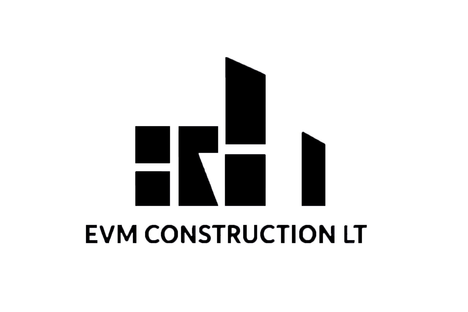 EVM CONSTRUCTION LT logotipas