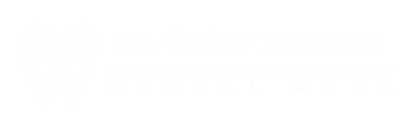 Logo for Dr. Casey Bennett Lowcountry Dental Arts, featuring a stylized tooth graphic and text.