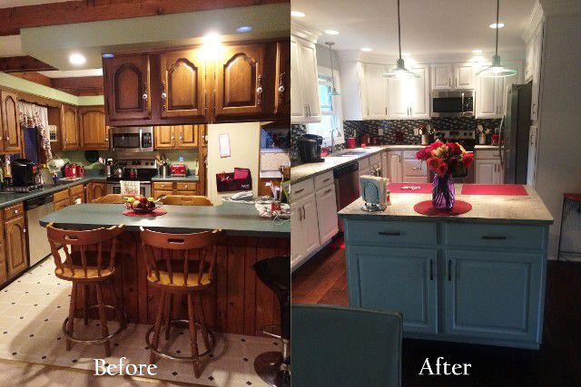 Before and After Renovation - home renovation in Duncansville, PA