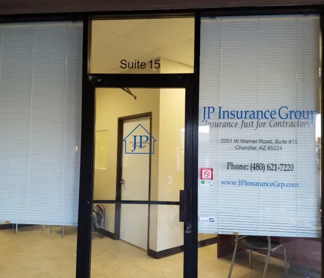 Jp insurance group is located in suite 15