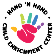 The logo for the hand n hand child enrichment center