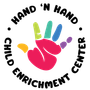 The logo for the hand n hand child enrichment center