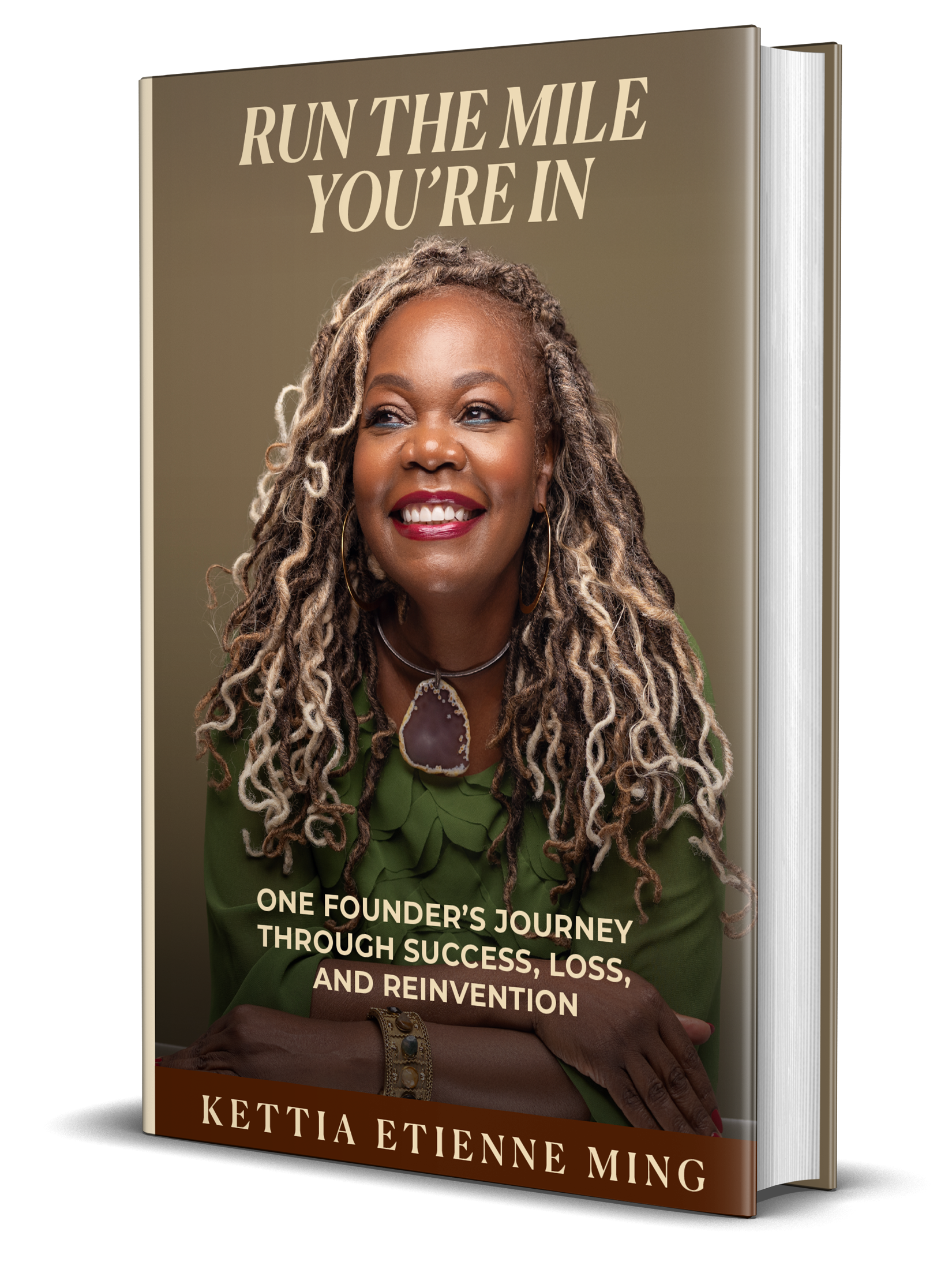 Book cover with a woman and the title 