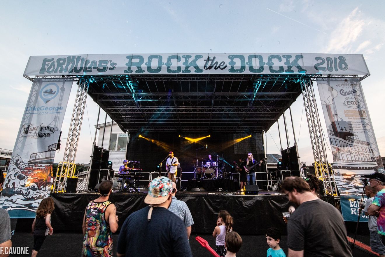 Rock The Dock Music Festival Lake New York July 22nd, 2022