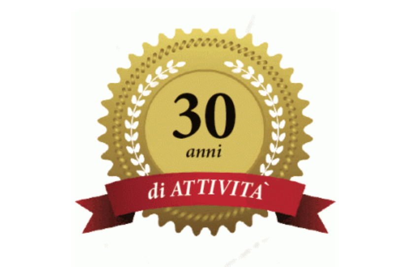 30 anni di attività
