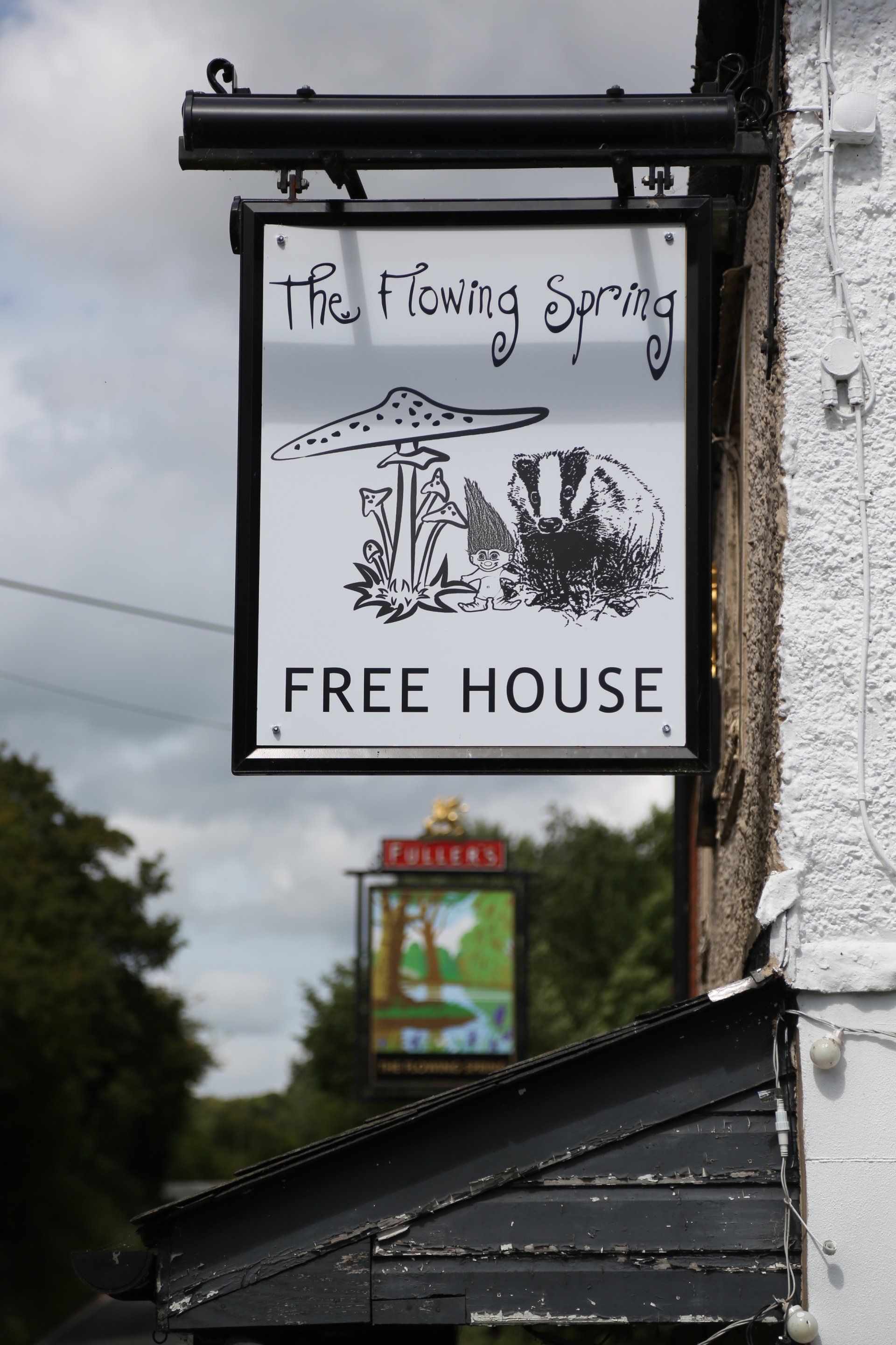 The Flowing Spring, now a Free House