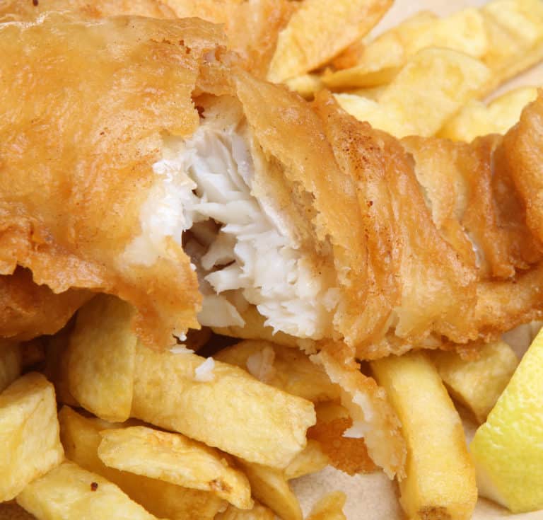 Gluten-free fish and chips to take away!