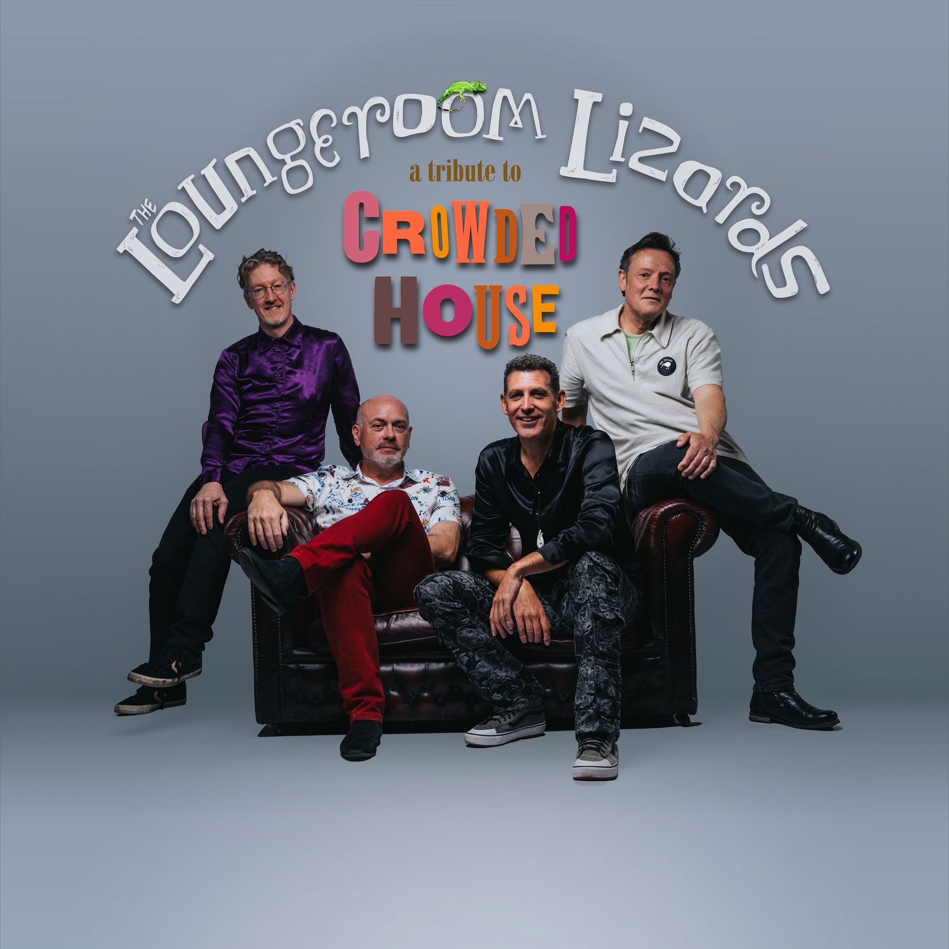 The Loungeroom Lizards, a tribute to Crowded House at The Flowing Spring, Saturday 28 March 2026