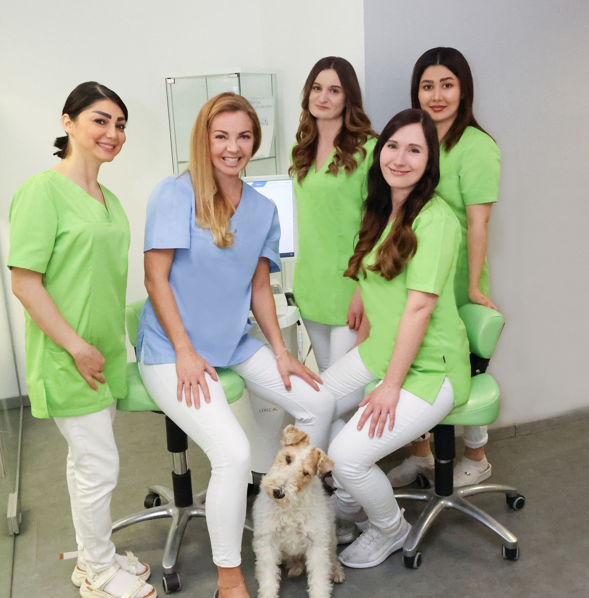 Das Team von der Zahnarztpraxis Ferradent