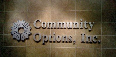 Sign Printing — Community Options, Inc. Signage in San Antonio, TX