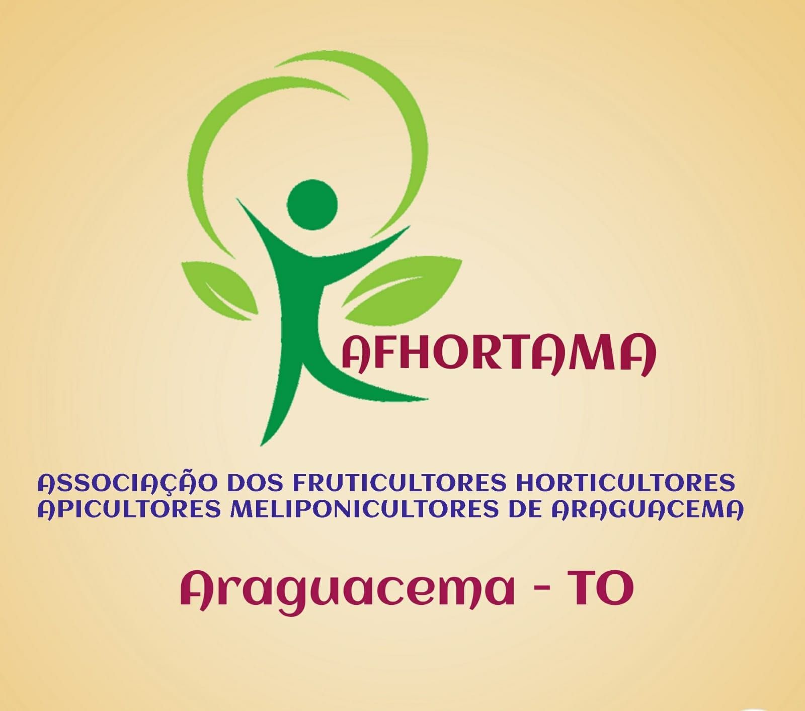 Um logotipo para uma empresa chamada afhortama