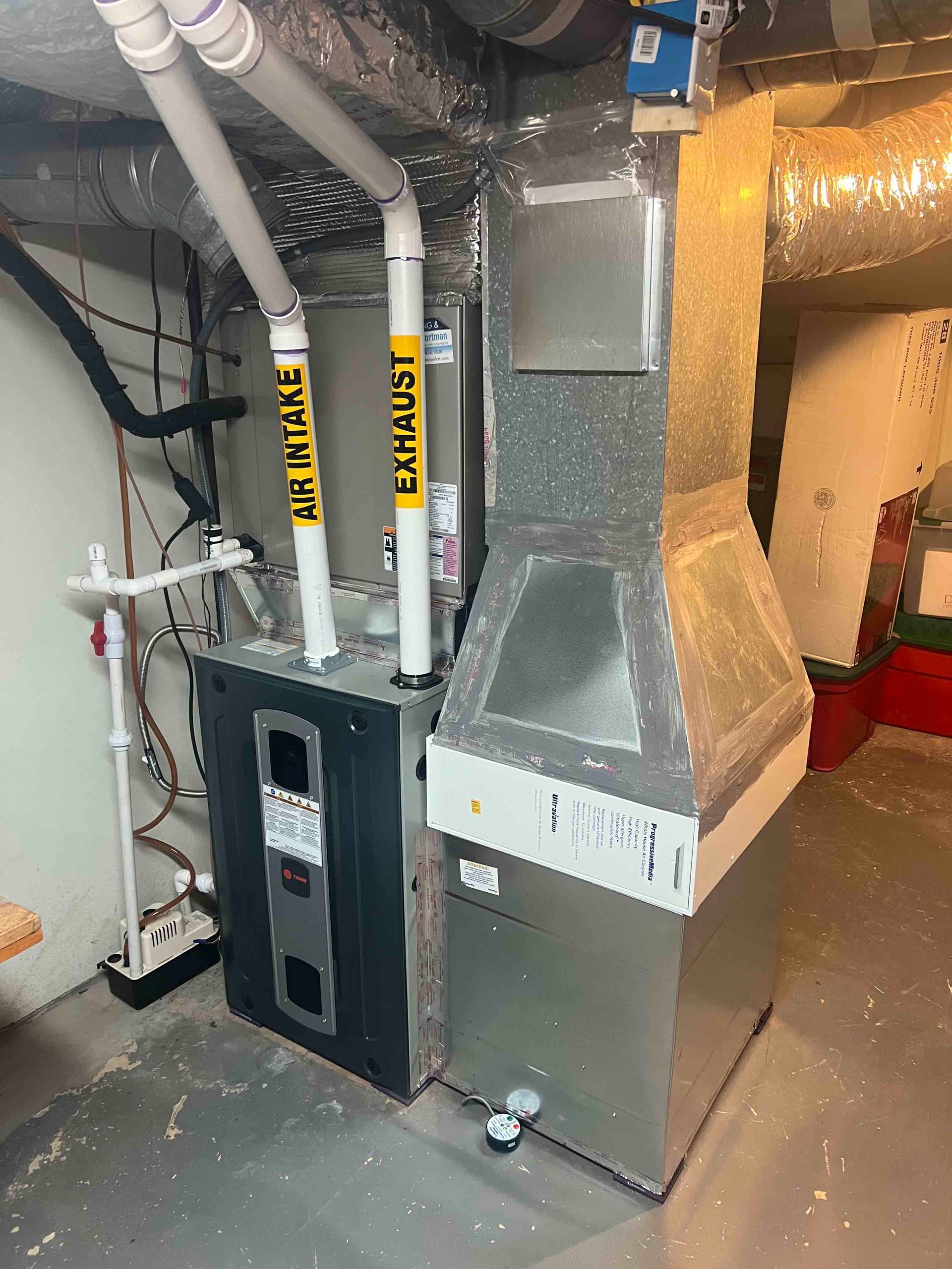 Furnace installation