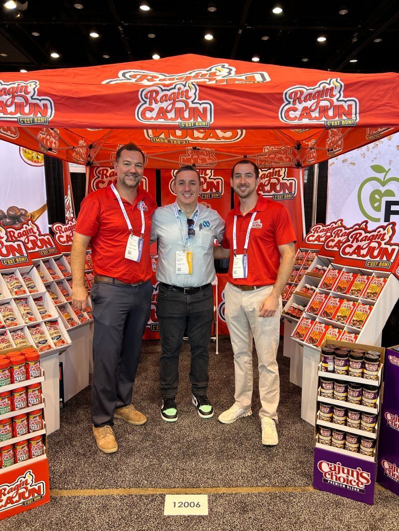 The Ragin' Cajun Sales Team at the 2025 KeHE Holiday Show