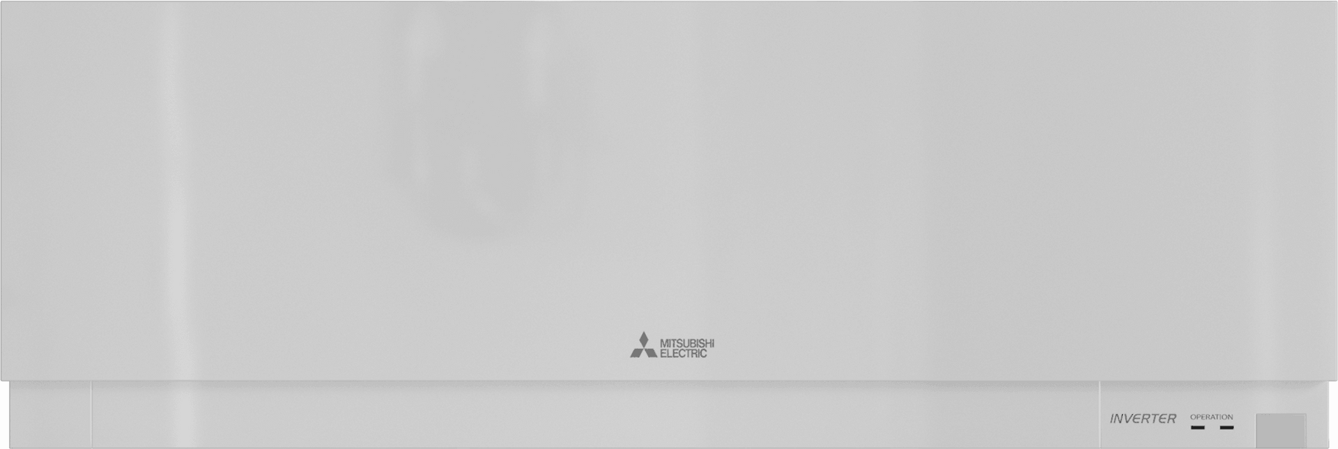 White built-in kitchen appliance with a small control panel on the right side.