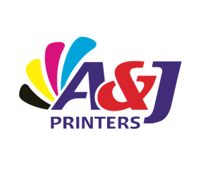 aj printers logo