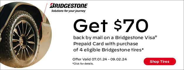 Bridgestone Get $70 -  Chestnut Automotive